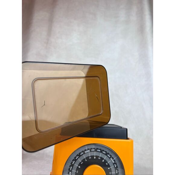Vintage 1970's Terraillon Orange Kitchen Scale Mod MCM Retro Orange - Picture 4 of 12
